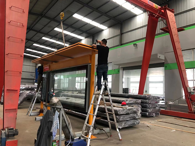 陜西公交站臺(tái)候車亭發(fā)貨 陜西公交站臺(tái)候車亭發(fā)貨