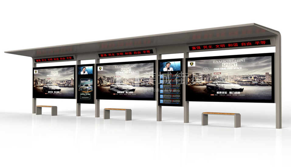 智能候車(chē)亭 智能候車(chē)亭